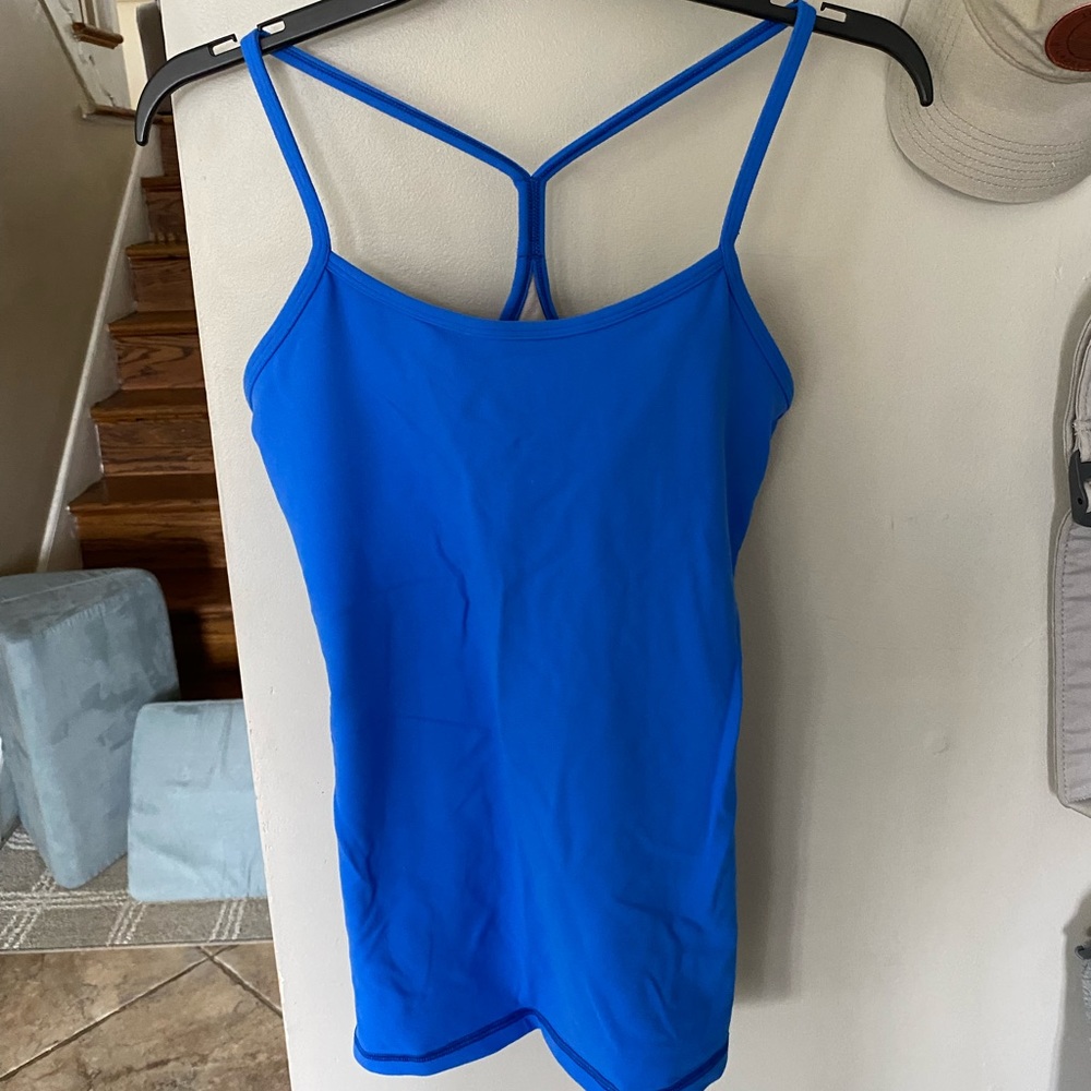 Lululemon blue tank top